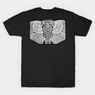 Elephant (Design on Back) T-Shirt